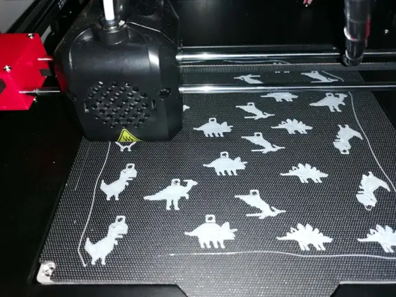 Zdjęcie podczas druku 3d 