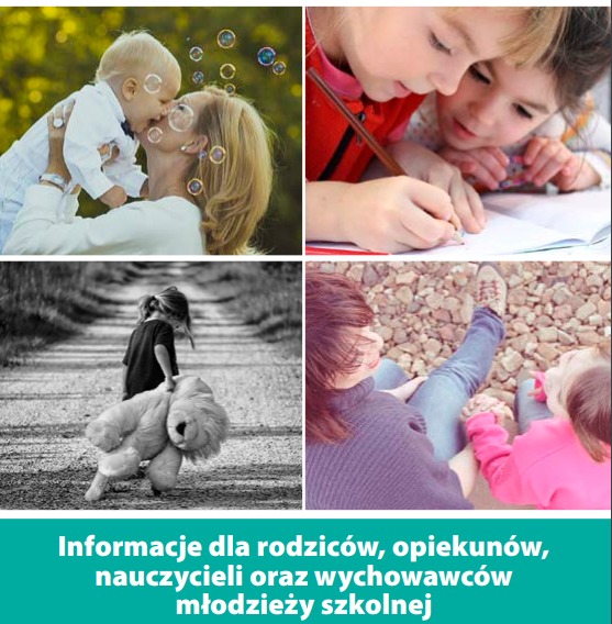 Broszura informacyjna dla rodziców, opiekunów, nauczycieli oraz wychowanków młodzieży szkolnej