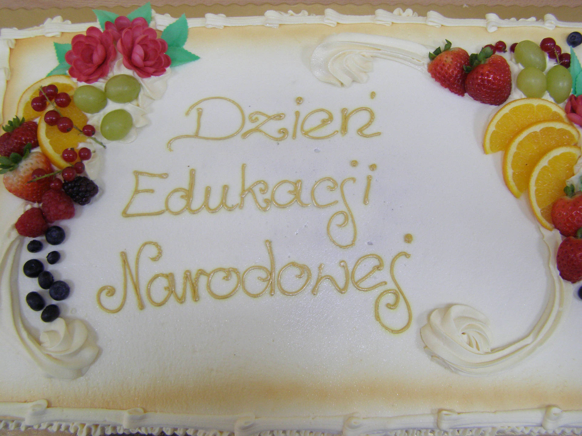 Dzień Edukacji Narodowej 13.10.2017 tort