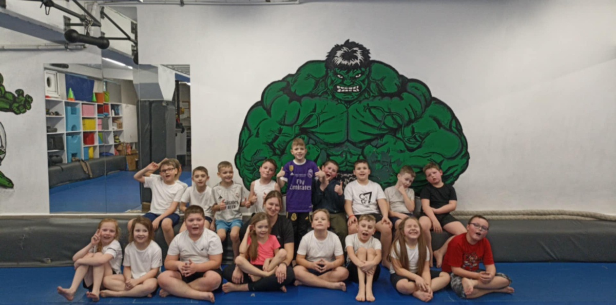 2a z wizytą w Klubie Sportowym Hulk Team