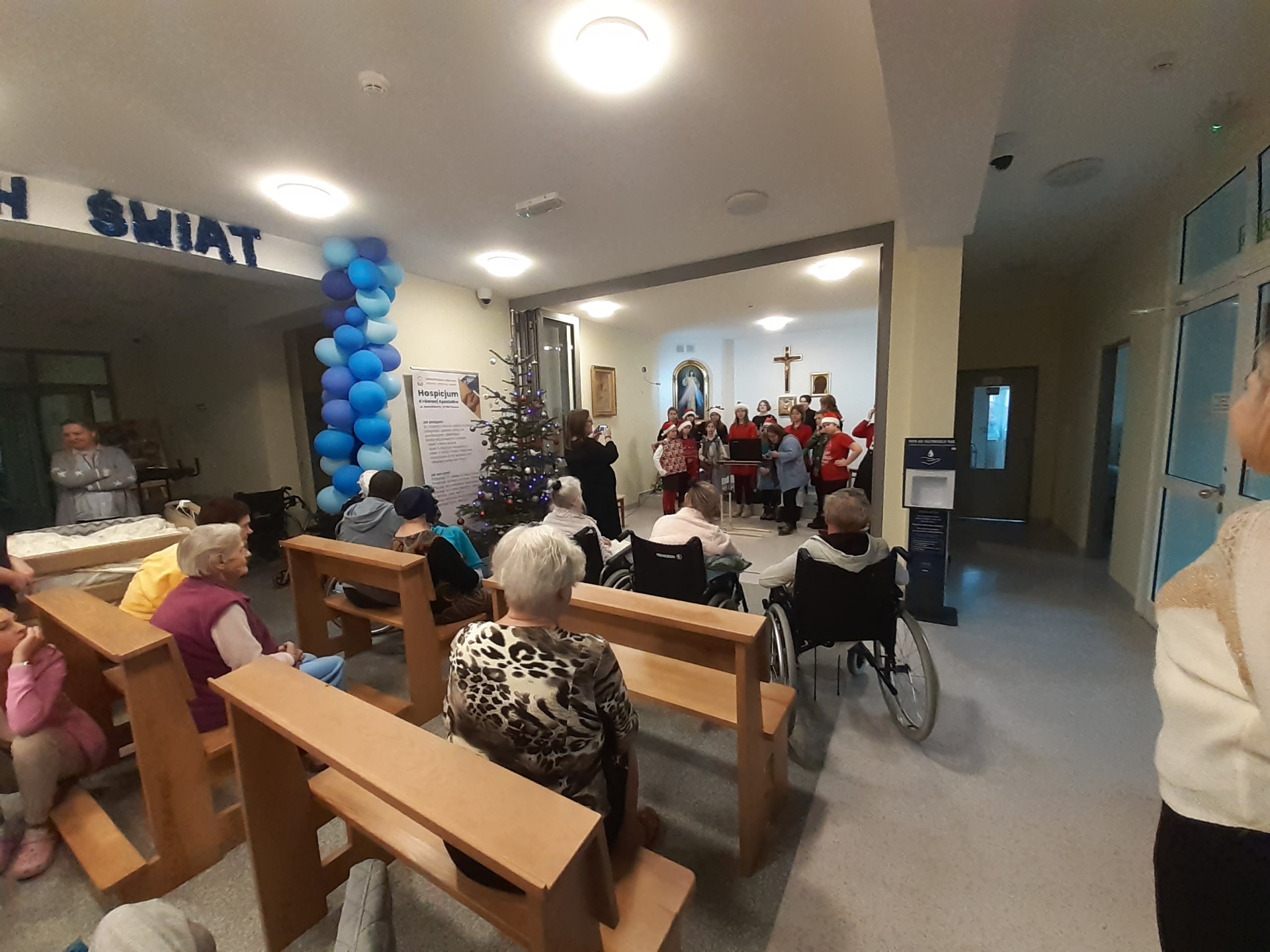 Kolędowanie w Hospicjum