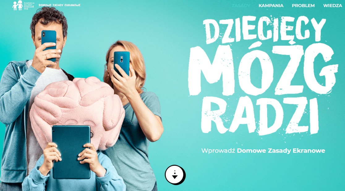 Okładka poradnika "Dziecięcy mózg radzi"