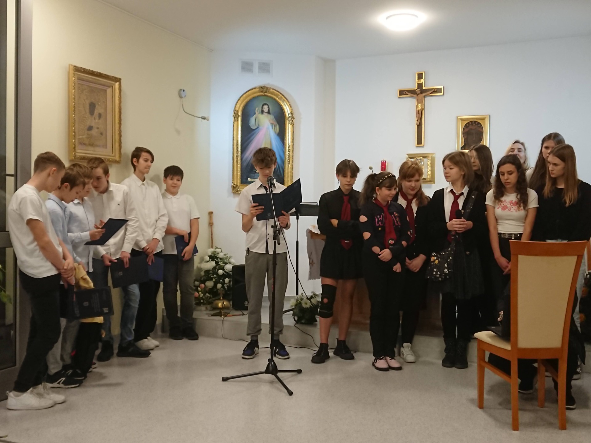 Przedstawienie słowno - muzyczne w Hospicjum